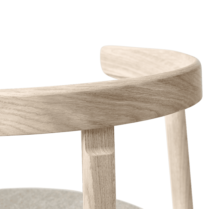 Form &amp; Refine Lunar Chair, White Oak - ökenhem