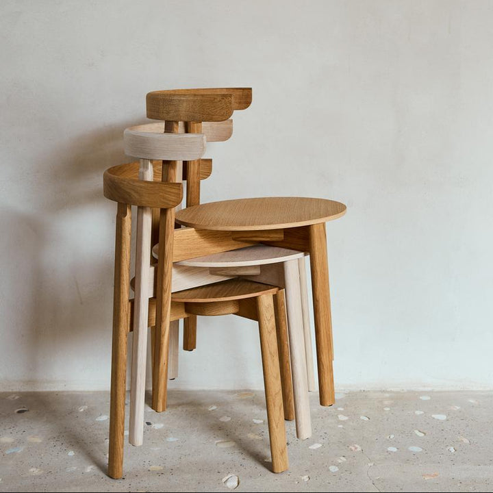 Form &amp; Refine Lunar Chair, White Oak - ökenhem