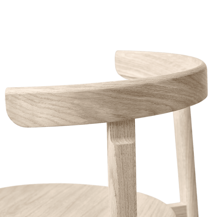 Form &amp; Refine Lunar Chair, White Oak - ökenhem