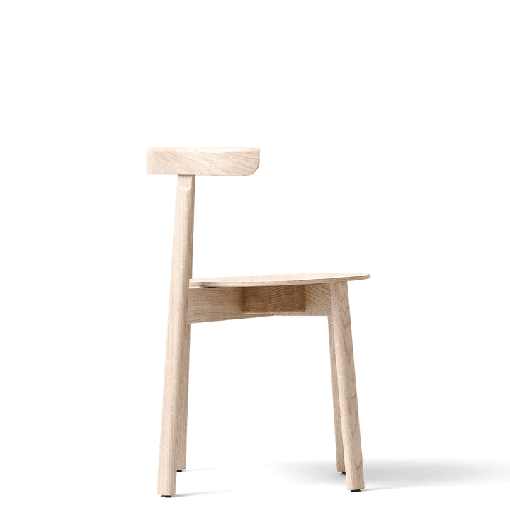 Form &amp; Refine Lunar Chair, White Oak - ökenhem