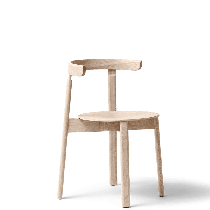 Form &amp; Refine Lunar Chair, White Oak - ökenhem