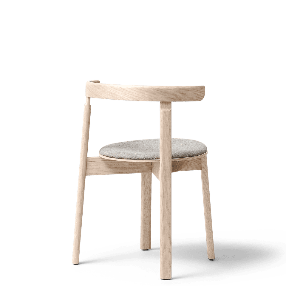 Form &amp; Refine Lunar Chair, White Oak Hallingdal - ökenhem