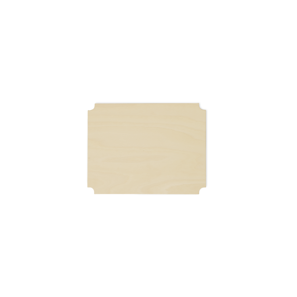 Form & Refine Pillar Storage Box Lid, Medium, Beech - ökenhem