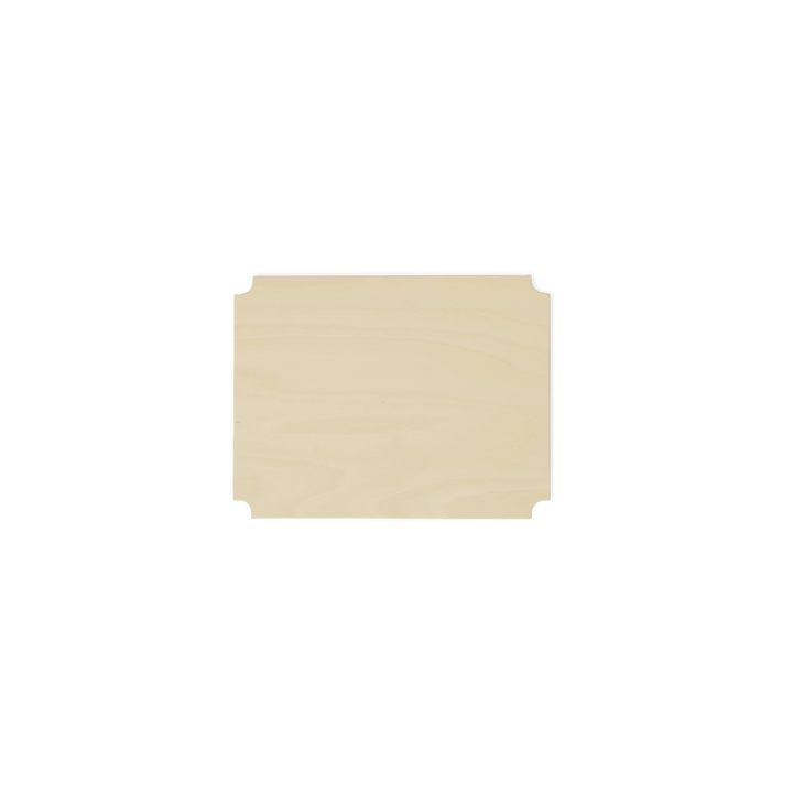 Form & Refine Pillar Storage Box Lid, Medium, Beech - ökenhem