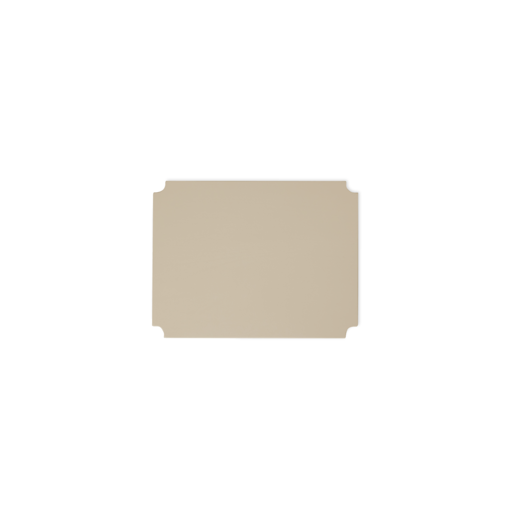 Form & Refine Pillar Storage Box Lid, Medium, Warm Grey - ökenhem