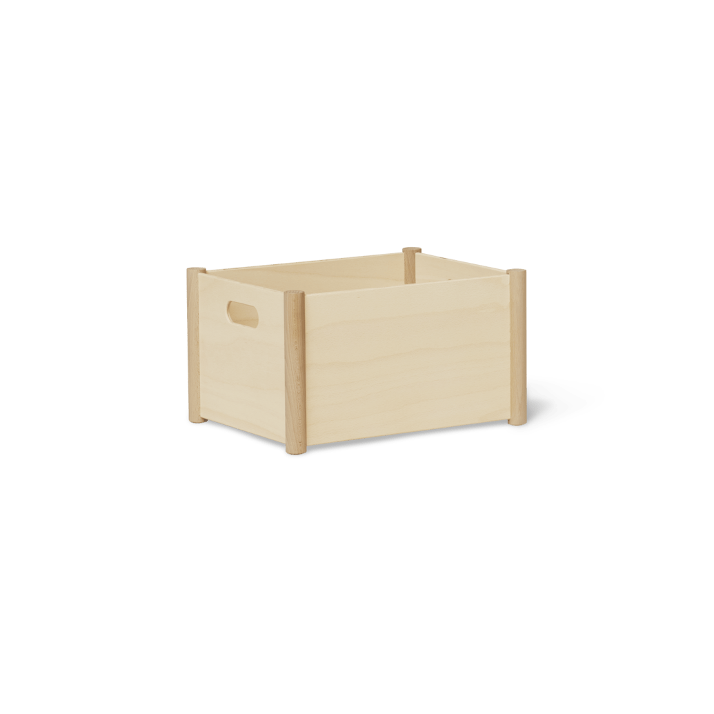Form & Refine Pillar Storage Box, Medium, Beech - ökenhem