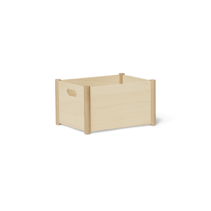 Form & Refine Pillar Storage Box, Medium, Beech - ökenhem