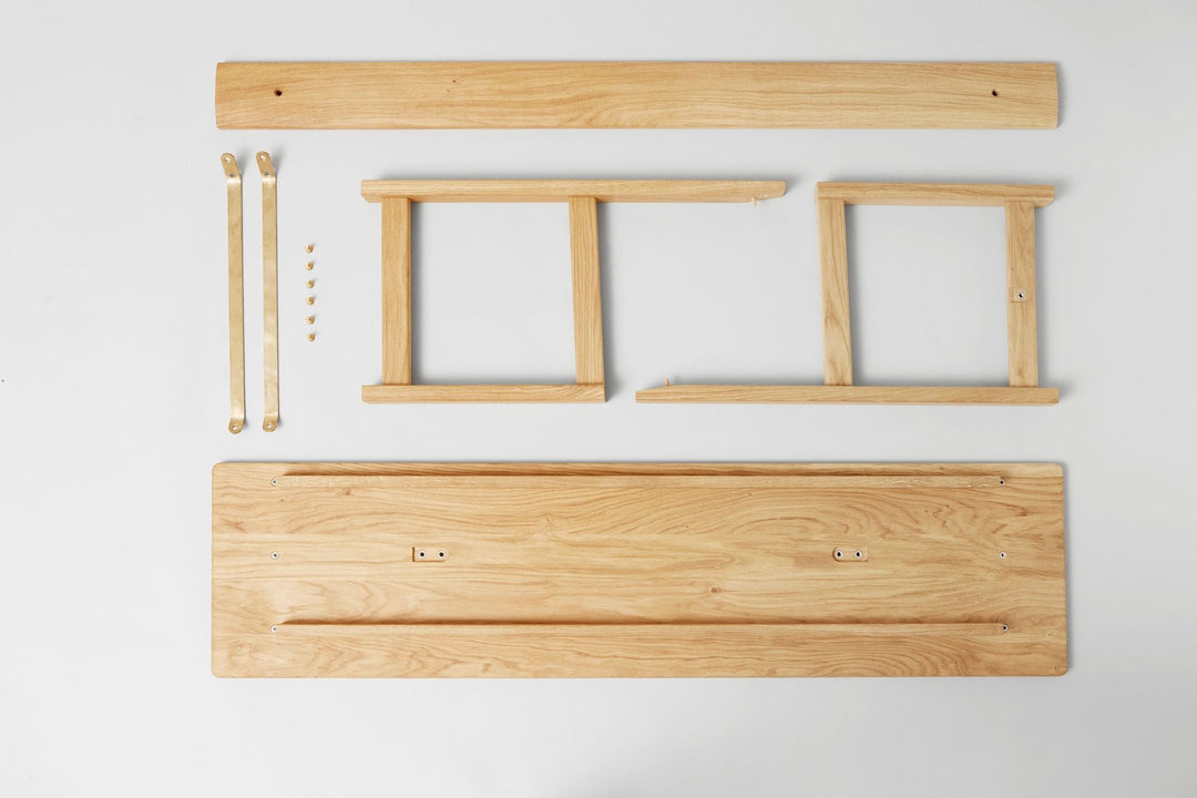 Form &amp; Refine Position Bench, Oak - ökenhem