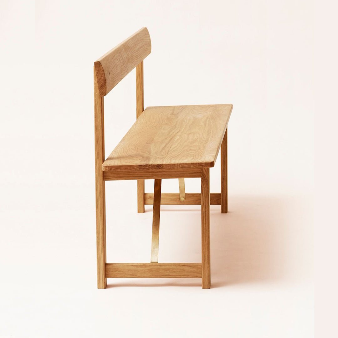 Form &amp; Refine Position Bench, Oak - ökenhem