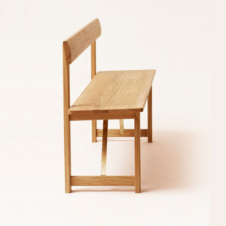 Form &amp; Refine Position Bench, Oak - ökenhem