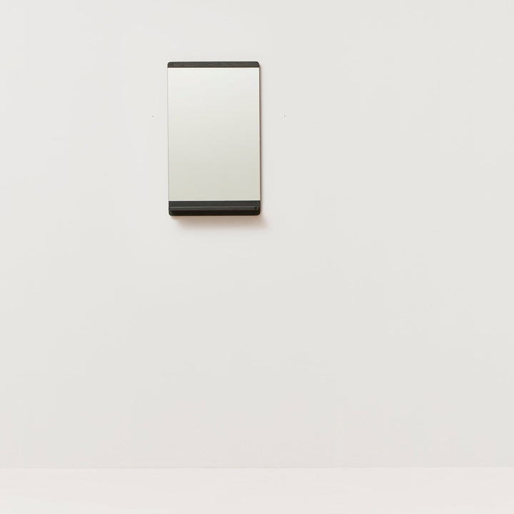 Form &amp; Refine Rim Wall Mirror, Black - ökenhem