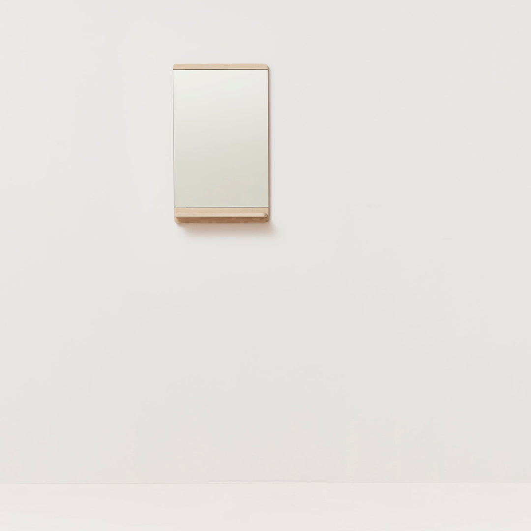 Form & Refine Rim Wall Mirror, White Oak - ökenhem