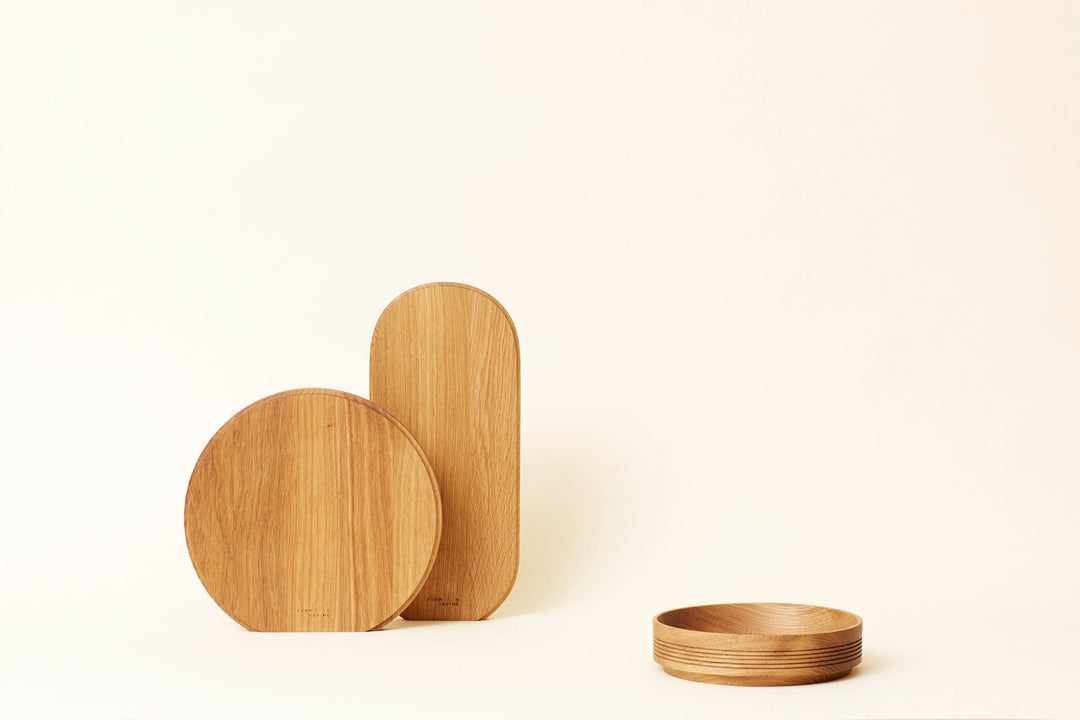 Form & Refine Section Wooden Bowl, Large - ökenhem