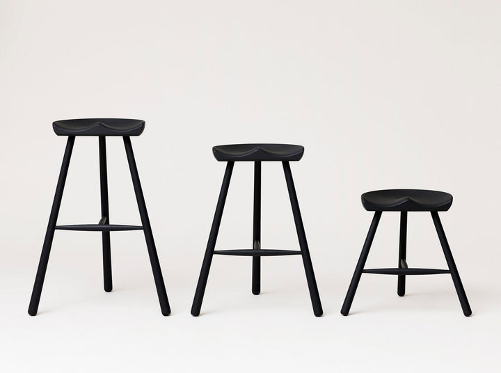 Form &amp; Refine Shoemaker Chair™, No. 68, Black - stained Beech - ökenhem