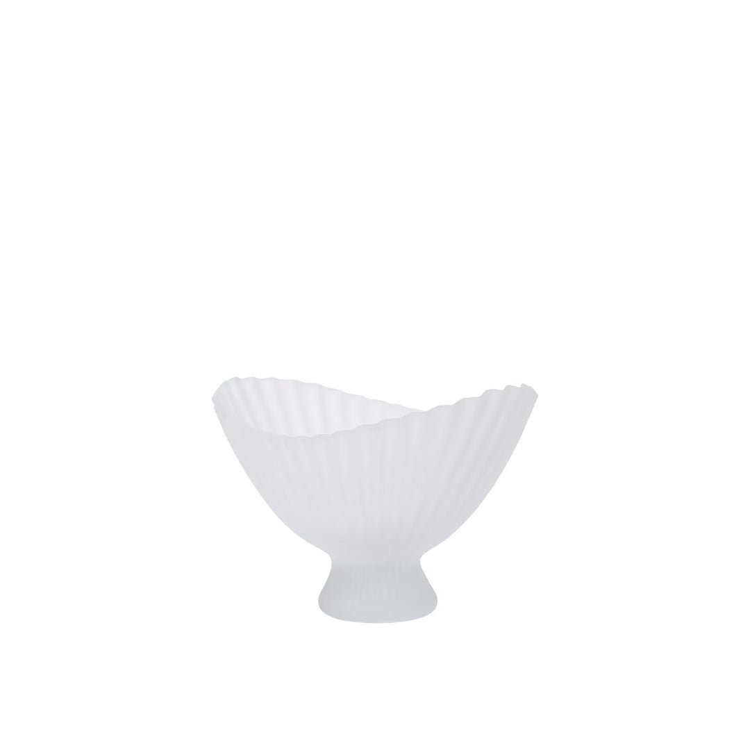 Fountain Glass Bowl - Frosted - ökenhem