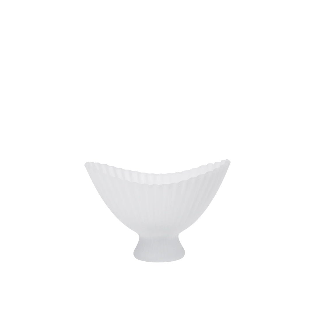 Fountain Glass Bowl - Frosted - ökenhem