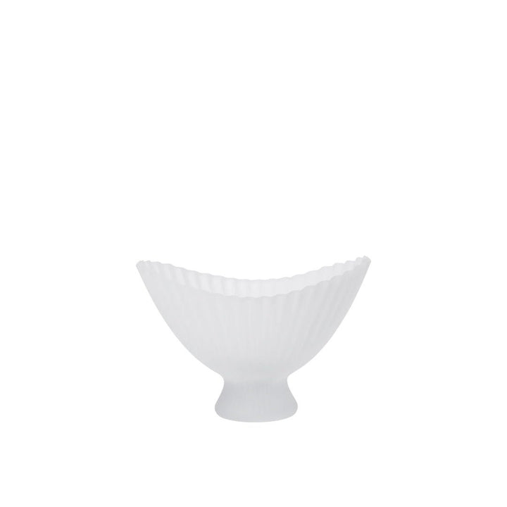 Fountain Glass Bowl - Frosted - ökenhem