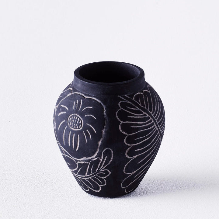 Frida Vase Small Black - ökenhem