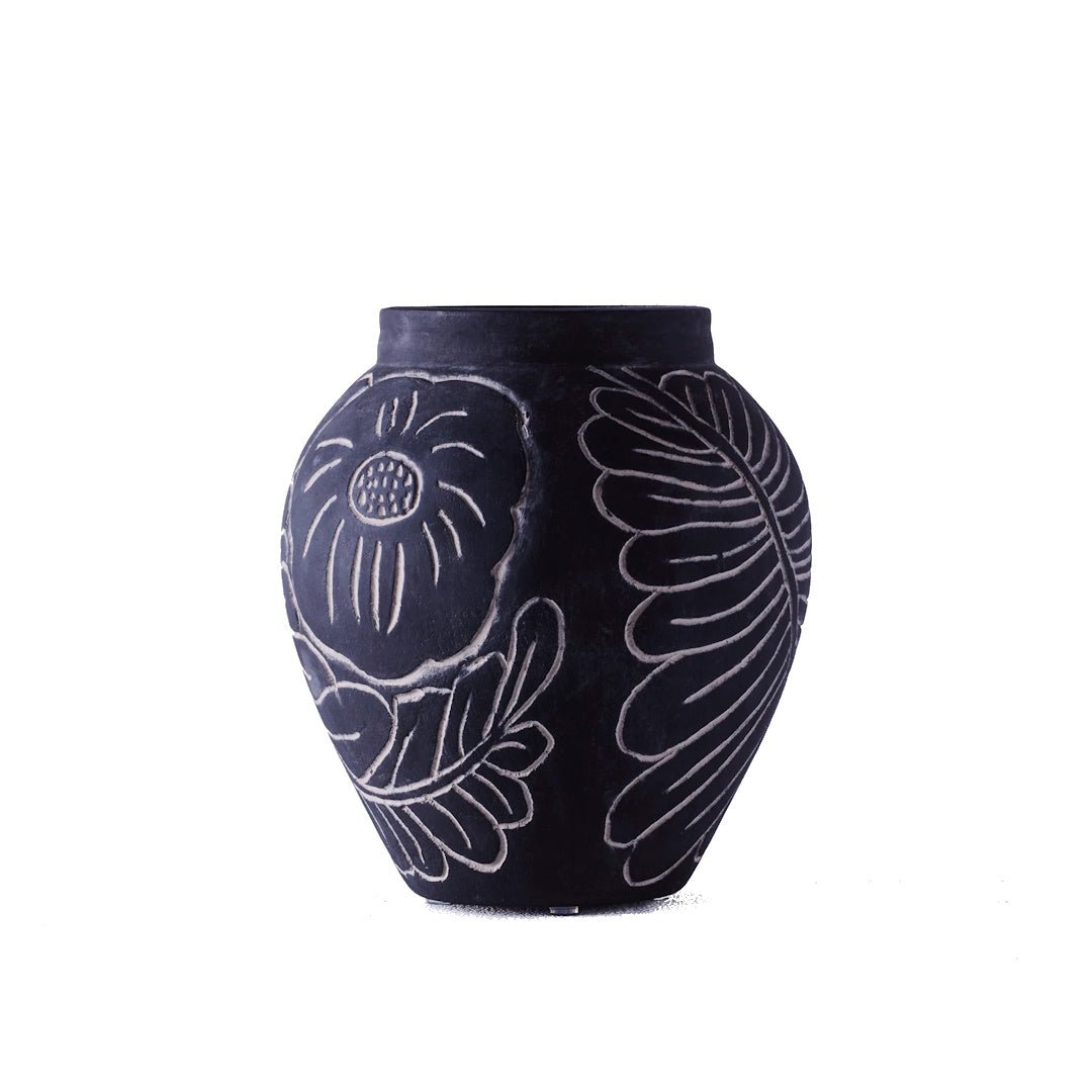 Frida Vase Small Black - ökenhem