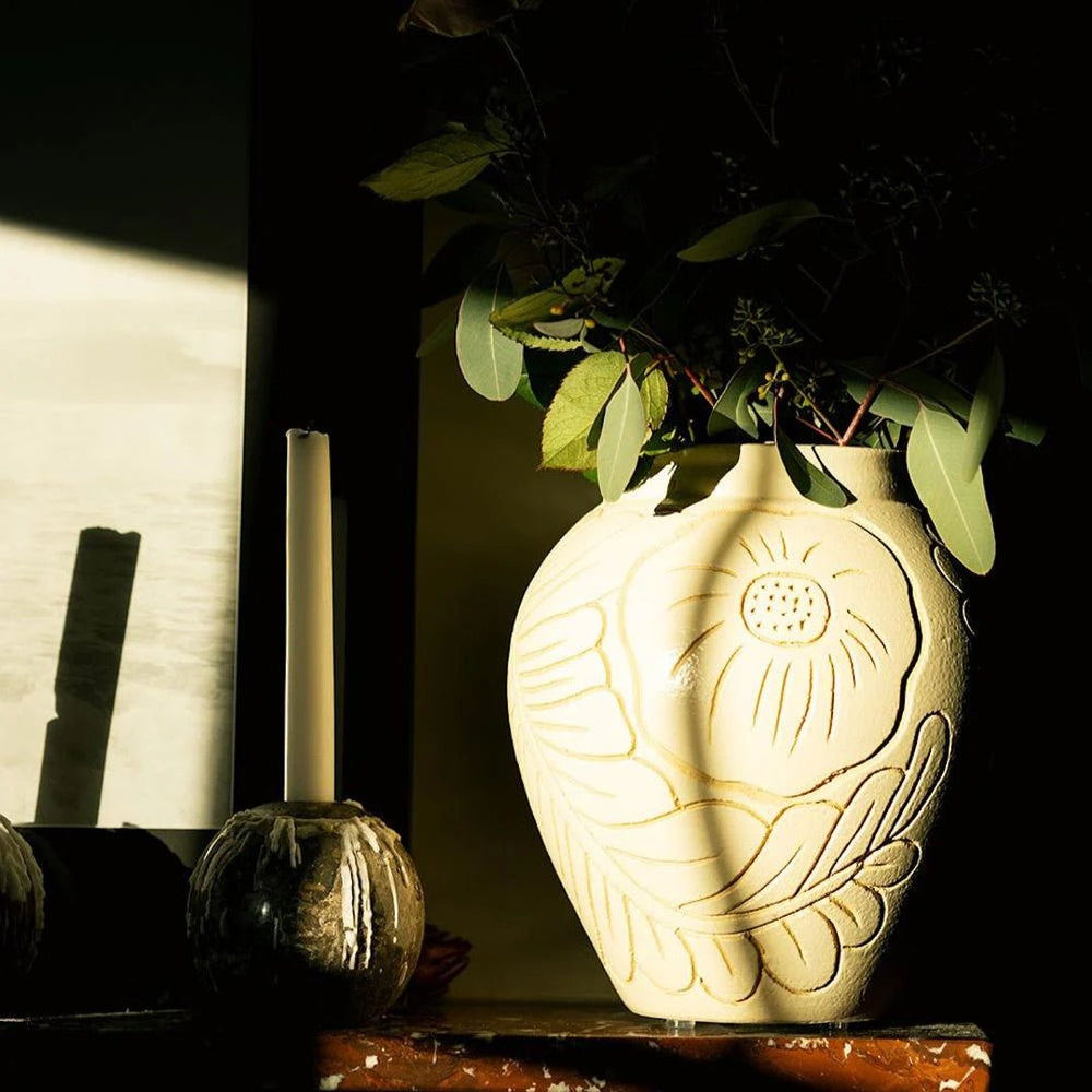 Frida Vase Small White - ökenhem