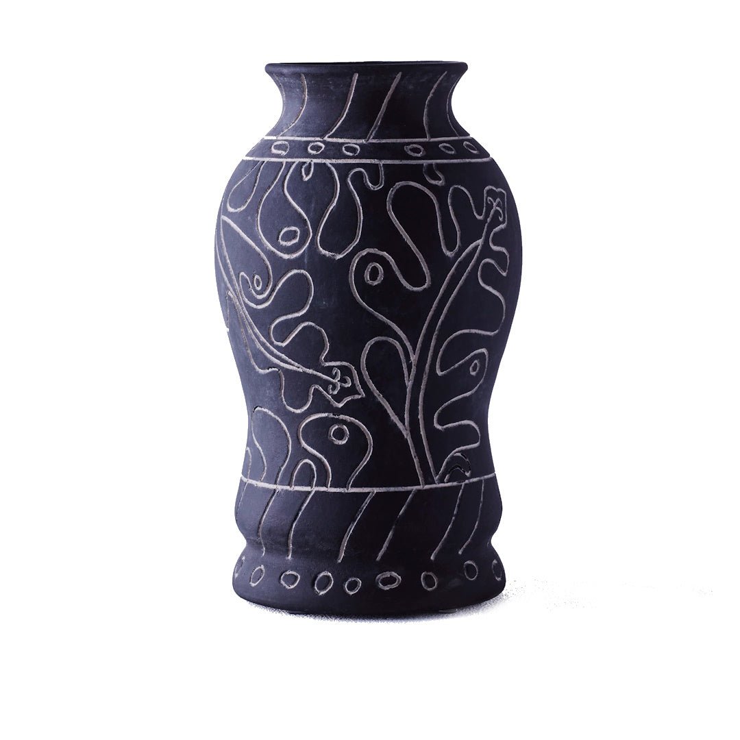 Frida Vase Tall Black - ökenhem