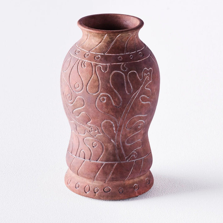 Frida Vase Tall Brown - ökenhem