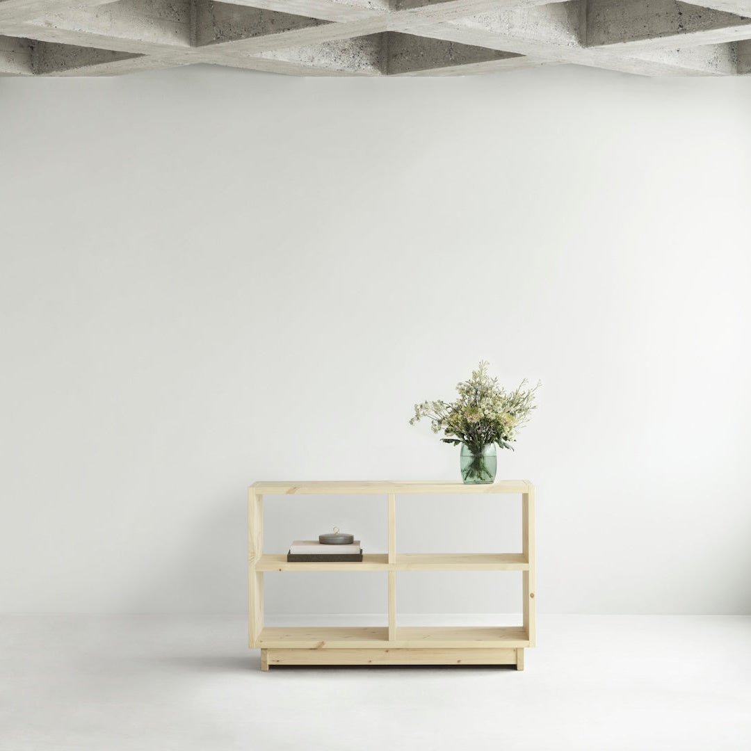 Fyr Bookcase Medium Pine - ökenhem