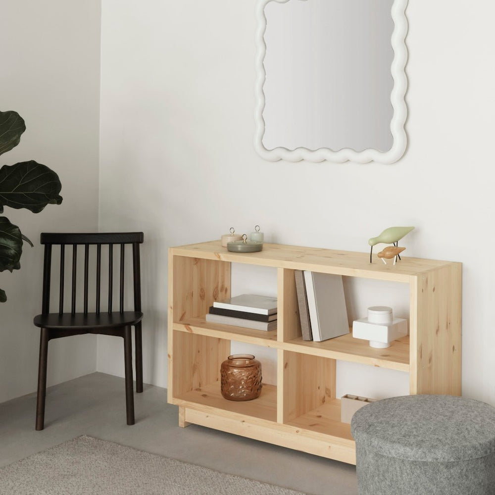 Fyr Bookcase Medium Pine - ökenhem