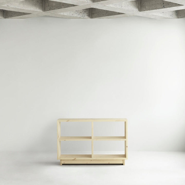 Fyr Bookcase Medium Pine - ökenhem