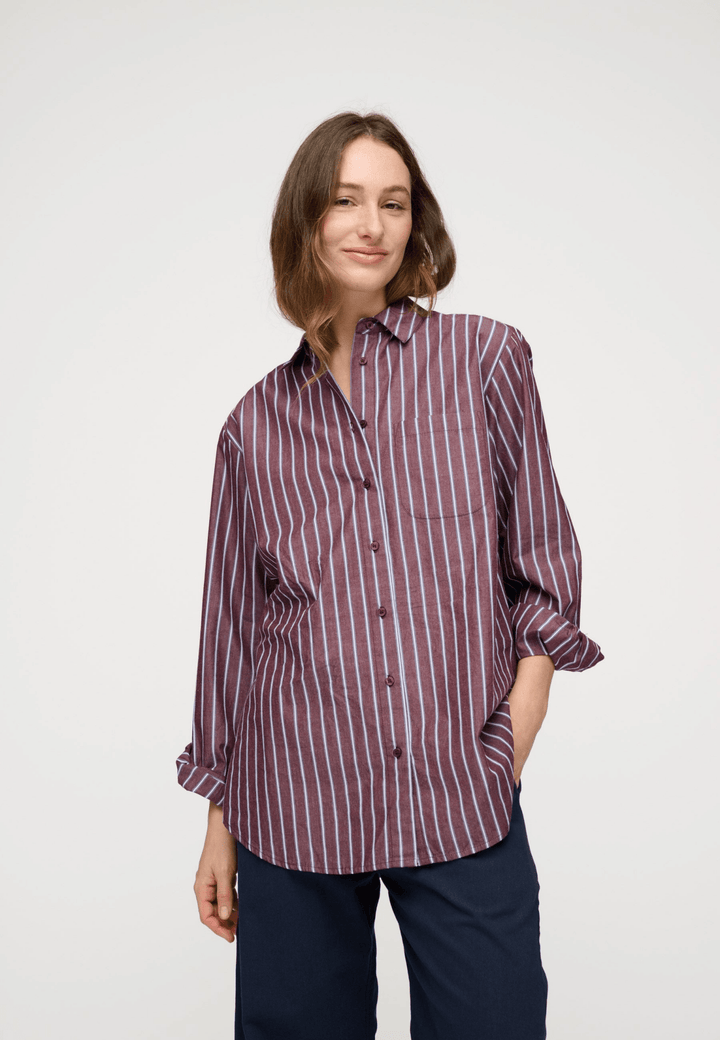 Gaia Shirt Stripe - ökenhem