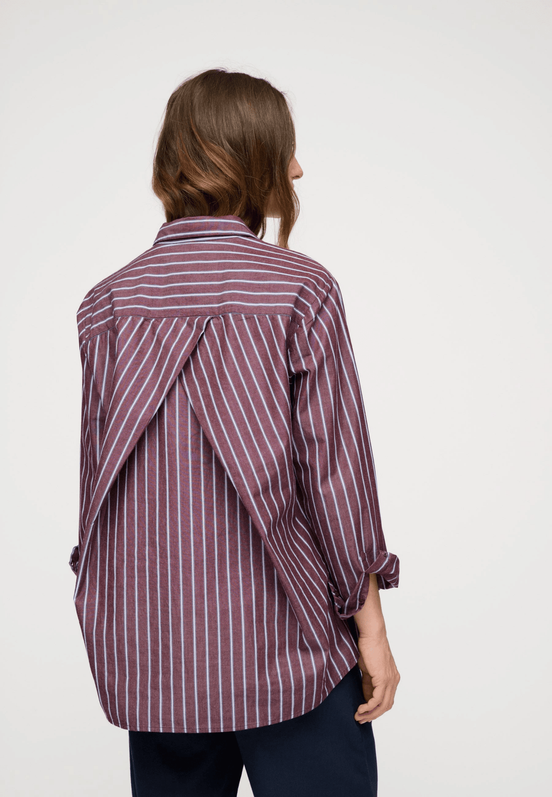 Gaia Shirt Stripe - ökenhem