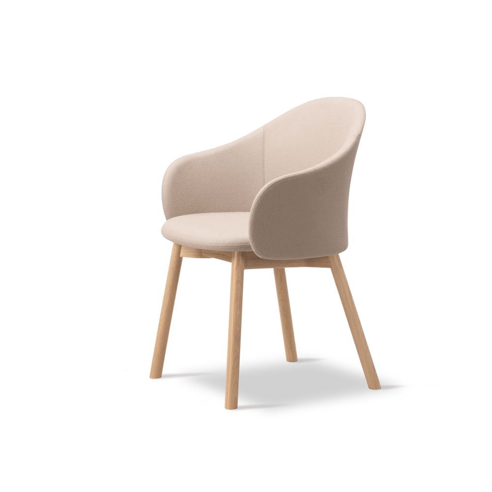 Gomo Armchair - Wood Base - ökenhem