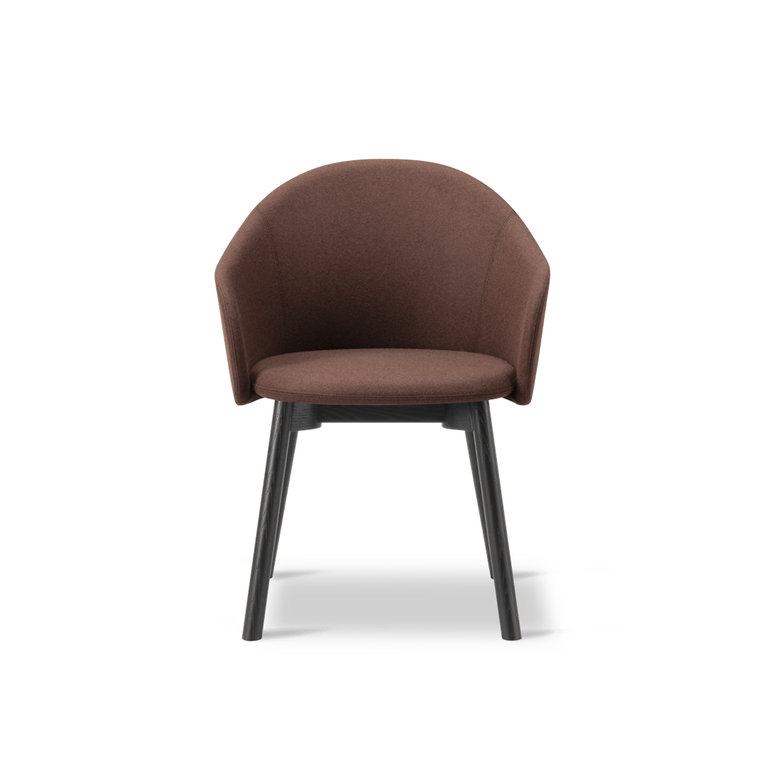 Gomo Armchair - Wood Base - ökenhem