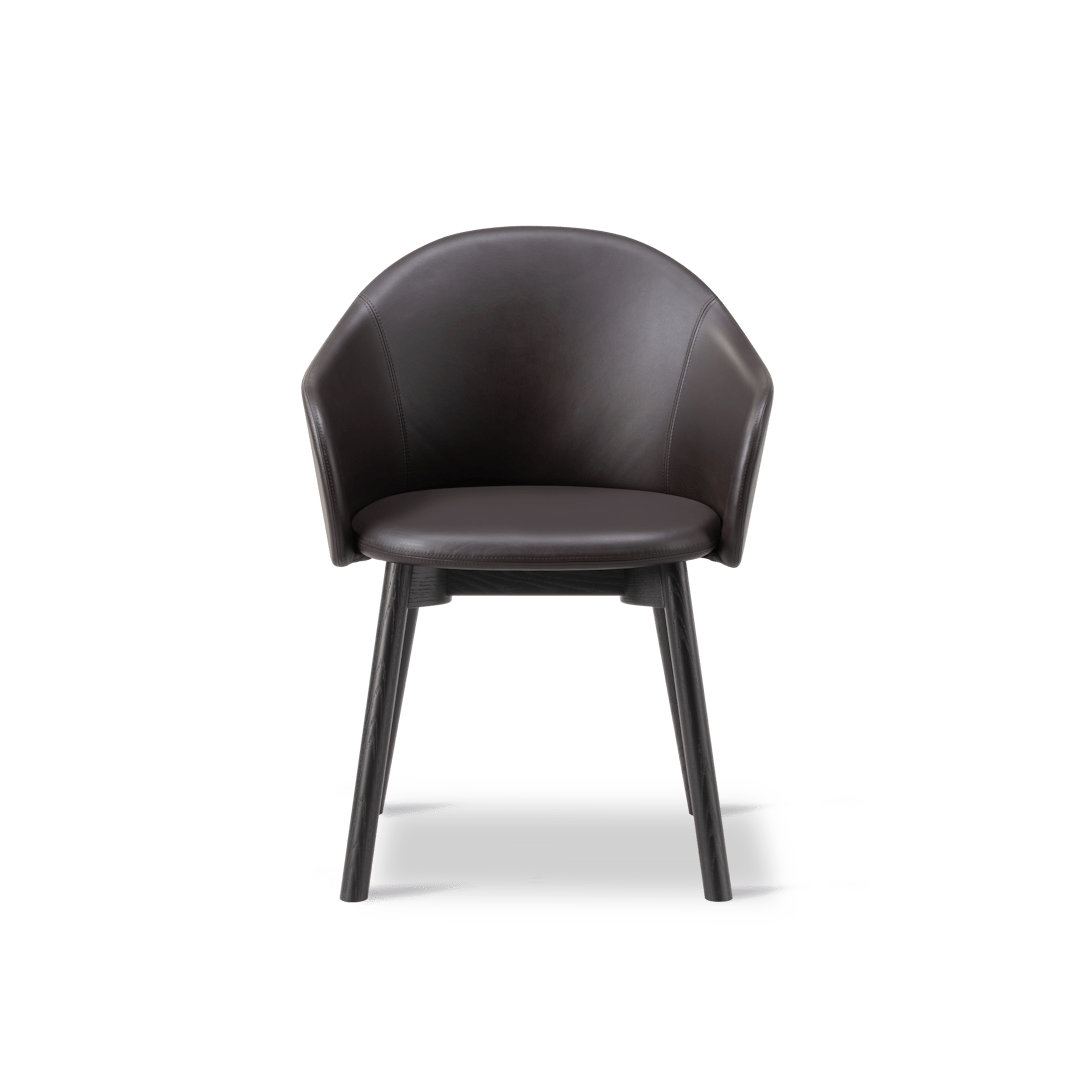 Gomo Armchair - Wood Base - ökenhem