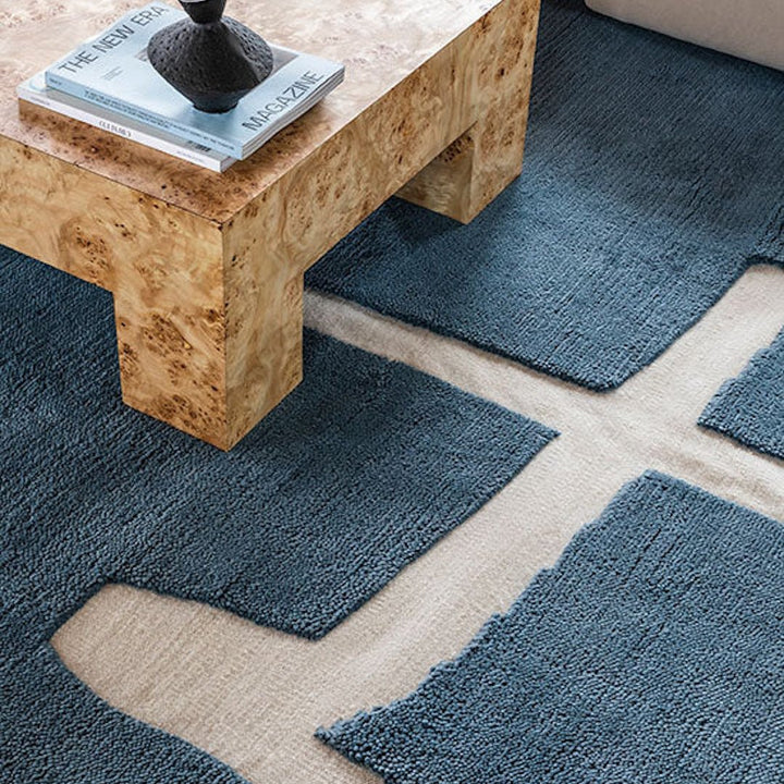 Gotland Klint Wool Rug - Cornflower Blue - ökenhem
