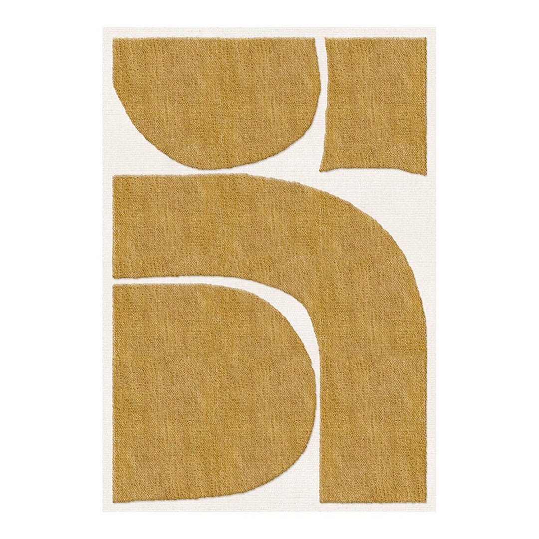 Gotland Klint Wool Rug - Sunflower Yellow - ökenhem