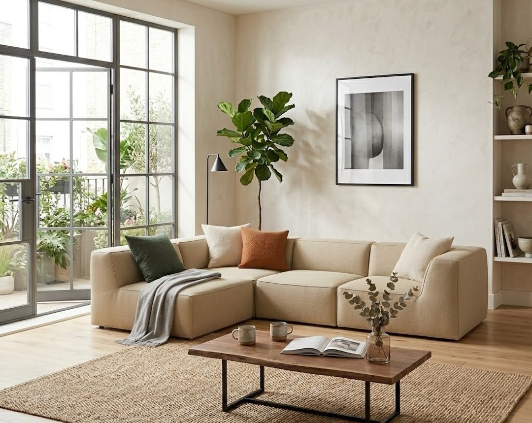Great 3 - seater Sofa Corner Left - ökenhem