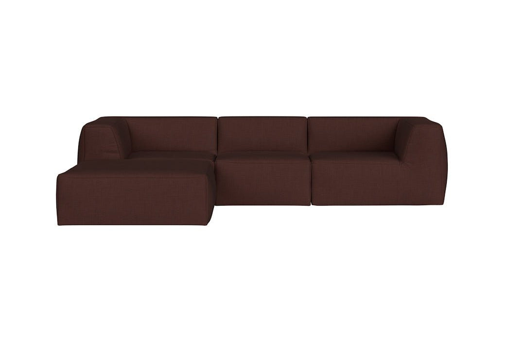 Great 3 - seater Sofa Narrow Chaise Left - ökenhem