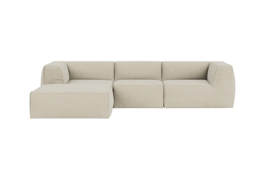 Great 3 - seater Sofa Narrow Chaise Left - ökenhem