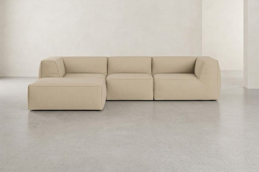 Great 3-seater Sofa Narrow Chaise Left - ökenhem