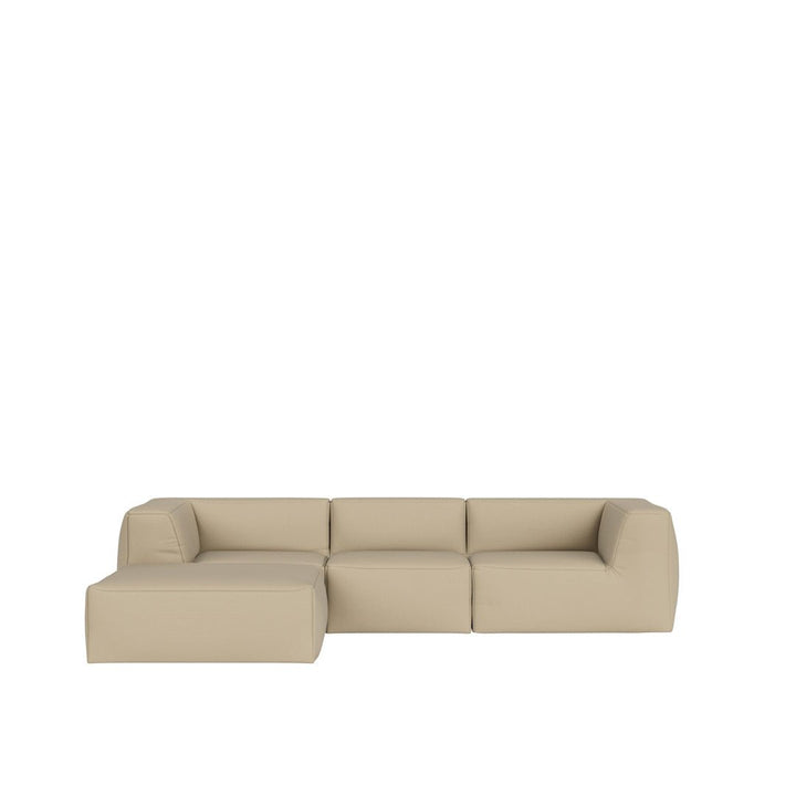Great 3 - seater Sofa Narrow Chaise Left - ökenhem
