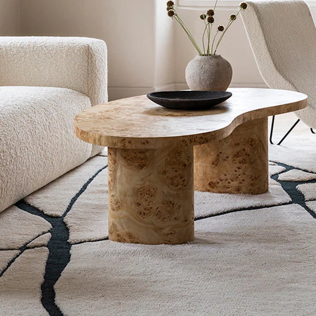 Gute Wool Rug - Black And White - ökenhem