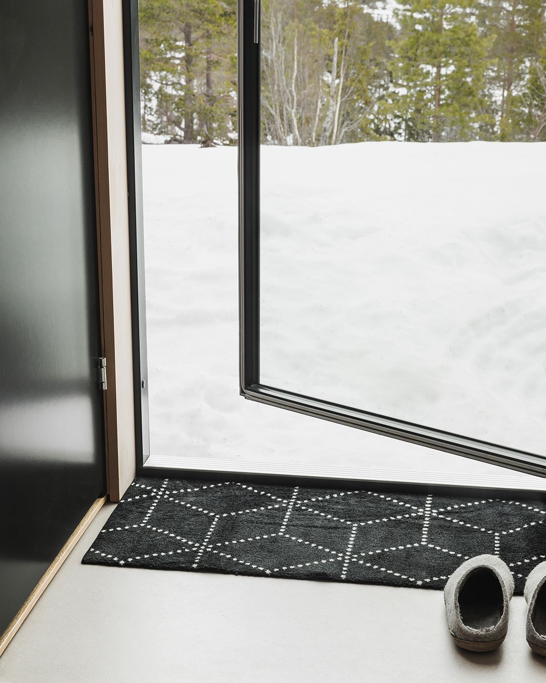 Hagl Black Doormat - ökenhem