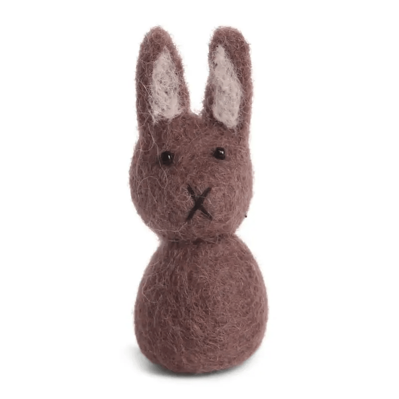Handmade Felt Small Bunny with Hanger - ökenhem