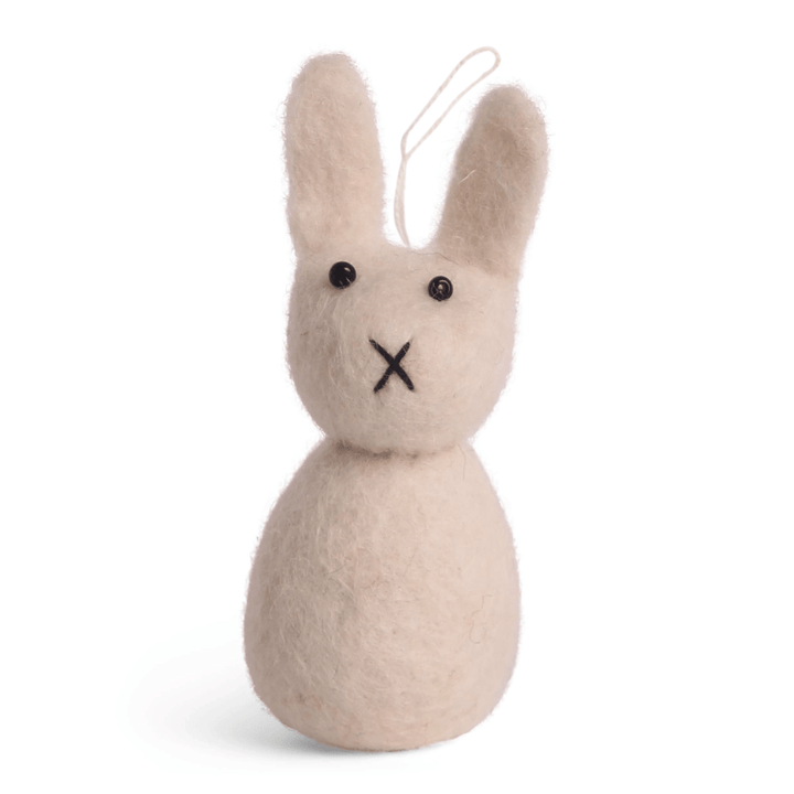 Handmade Felt Small Bunny with Hanger - ökenhem
