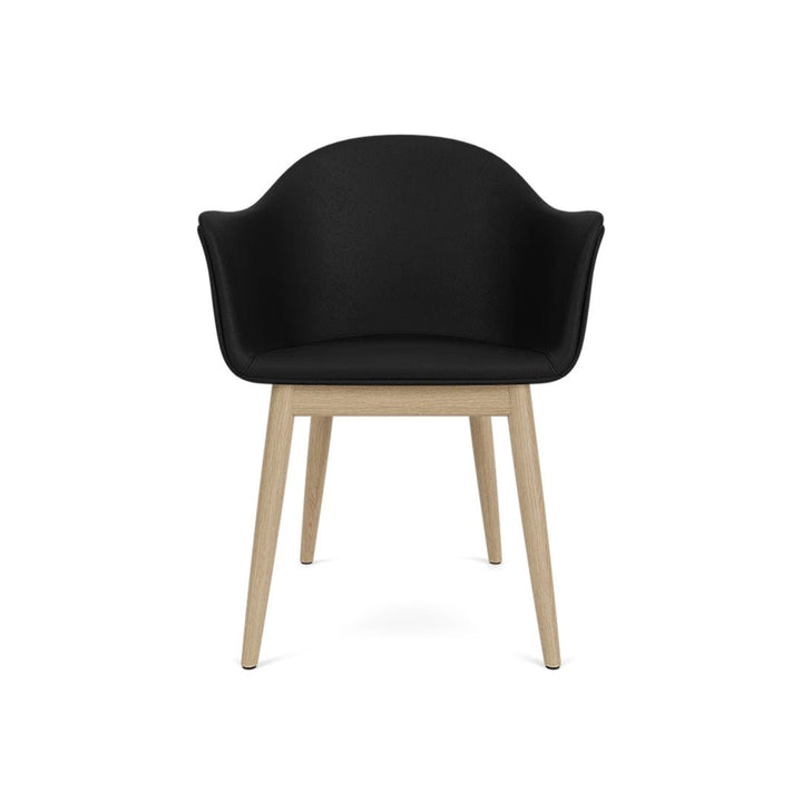 Harbour Arm Chair, Dining Height, Oak Base, Upholstered - ökenhem