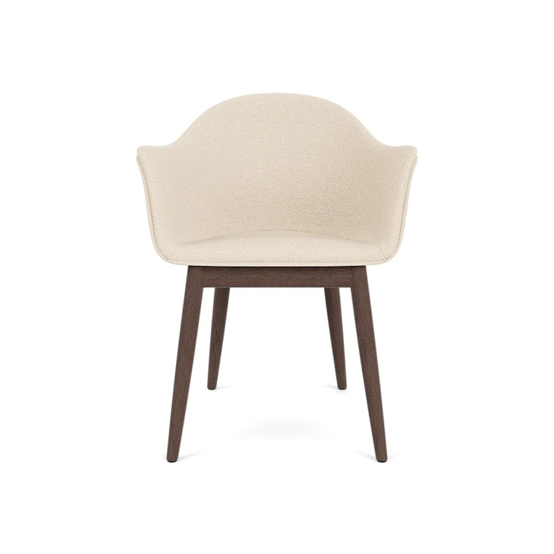 Harbour Arm Chair, Dining Height, Oak Base, Upholstered - ökenhem