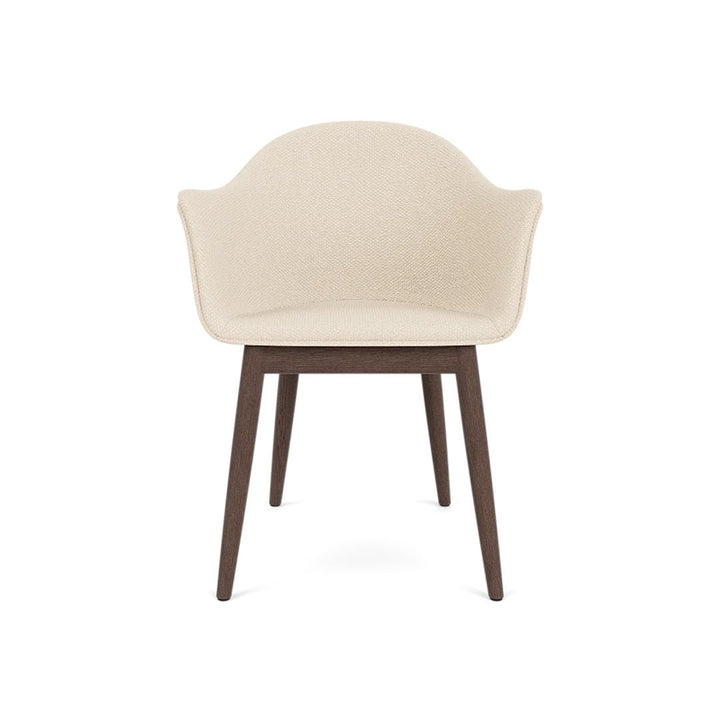 Harbour Arm Chair, Dining Height, Oak Base, Upholstered - ökenhem