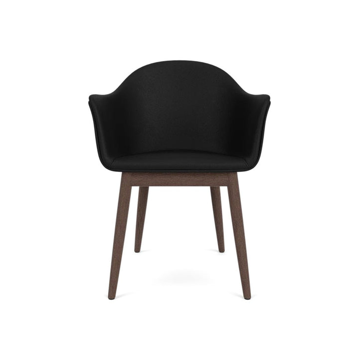 Harbour Arm Chair, Dining Height, Oak Base, Upholstered - ökenhem