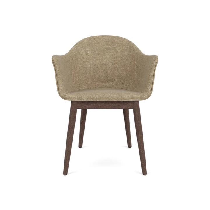 Harbour Arm Chair, Dining Height, Oak Base, Upholstered - ökenhem
